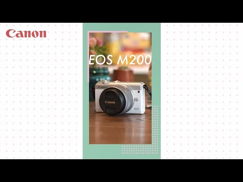 数量限定】EOS M200 ミラーレス一眼カメラ リミテッドゴールドキット