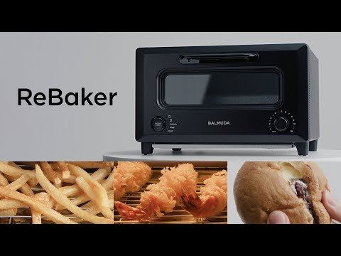 リベイクトースター ReBaker ブラック KTT01JP-BK BALMUDA