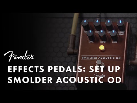 Fender Smolder Acoustic Overdrive Pedal | Sweetwater