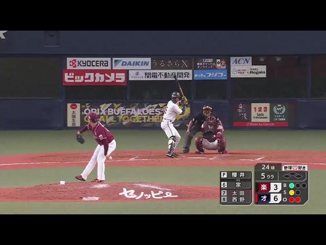 公式】櫻井周斗(2024シーズン)｜パ・リーグ.com｜無料動画・個人成績