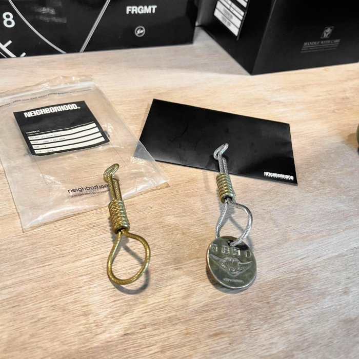 希望商店】NEIGHBORHOOD x JEFF DECKER KEY HOLDER 18SS 限量聯名鉸鏈