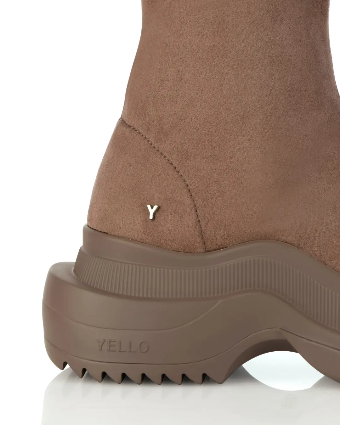 YELLO ⁄ TOKYO BLACK DOUBLE SNEAKER SHORT BOOTS 2024 YELLOW