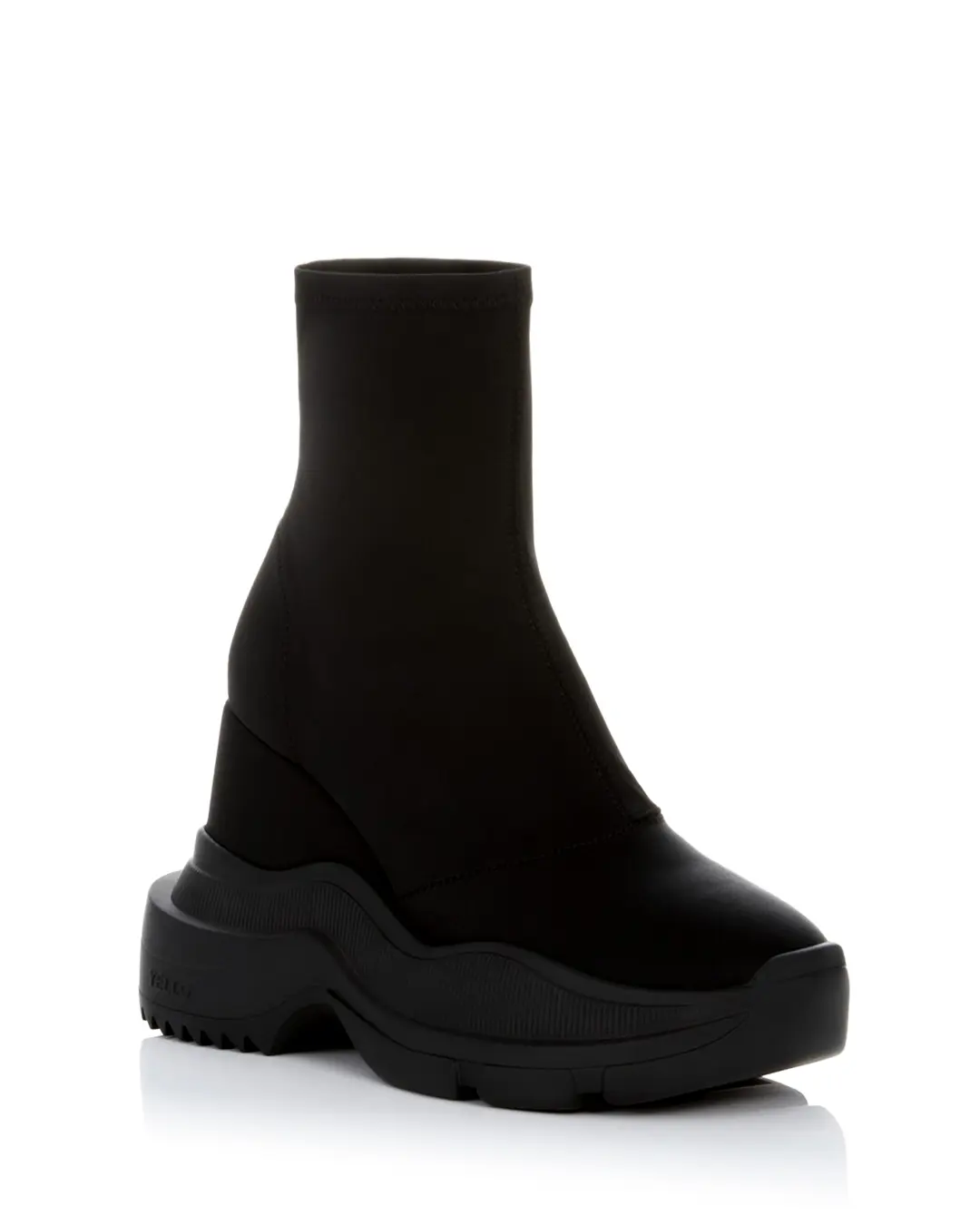 YELLO / TOKYO BLACK DOUBLE SNEAKER SHORT BOOTS