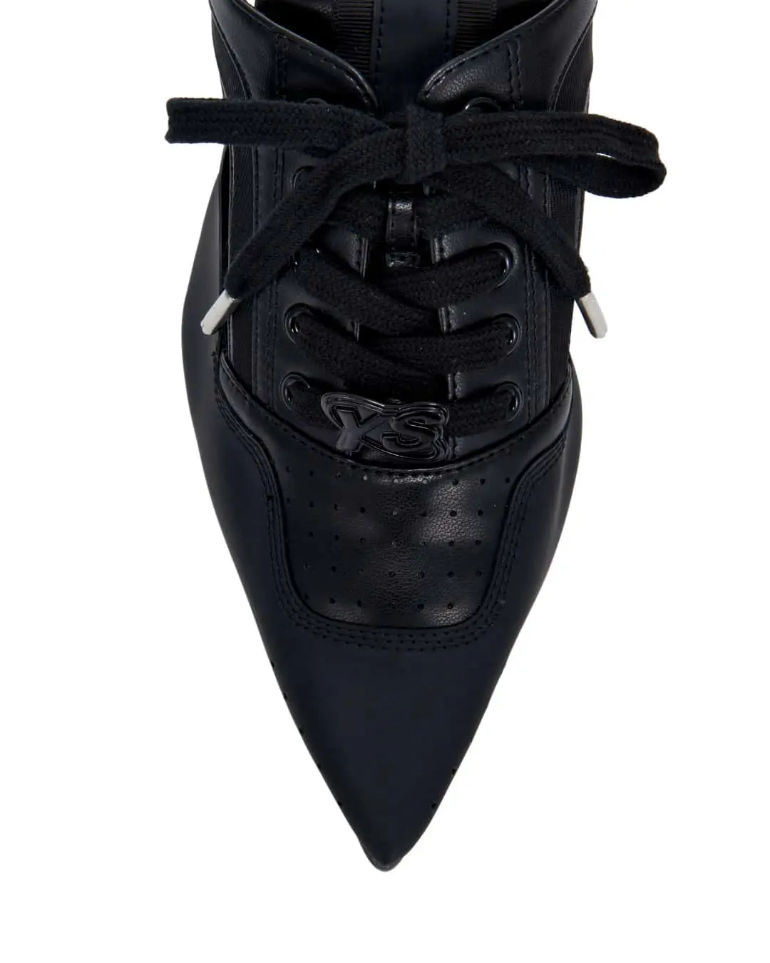 YELLO スニーカーミュール 24-25cm YELLO スニーカー風ミュール 黒