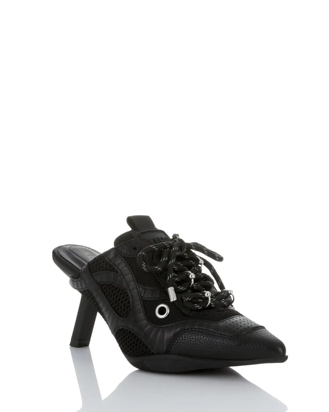 YELLO ホワイト ミュール レースアップ YELLO ホワイト レースアップ