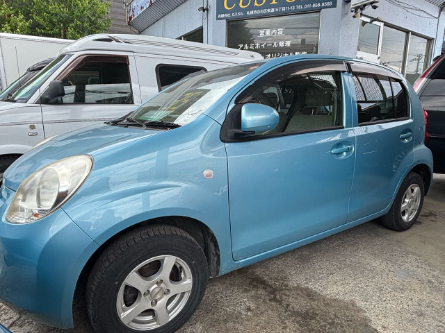 トヨタ パッソ 1.0 X 4WD の中古車詳細 (125,750km, ブルー, 北海道