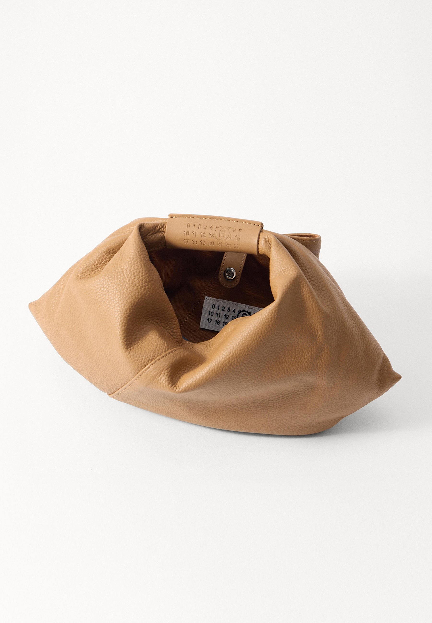 MM6 Maison Margiela JAPANESE DRAPED MINI - Borsa a mano - chipmunk