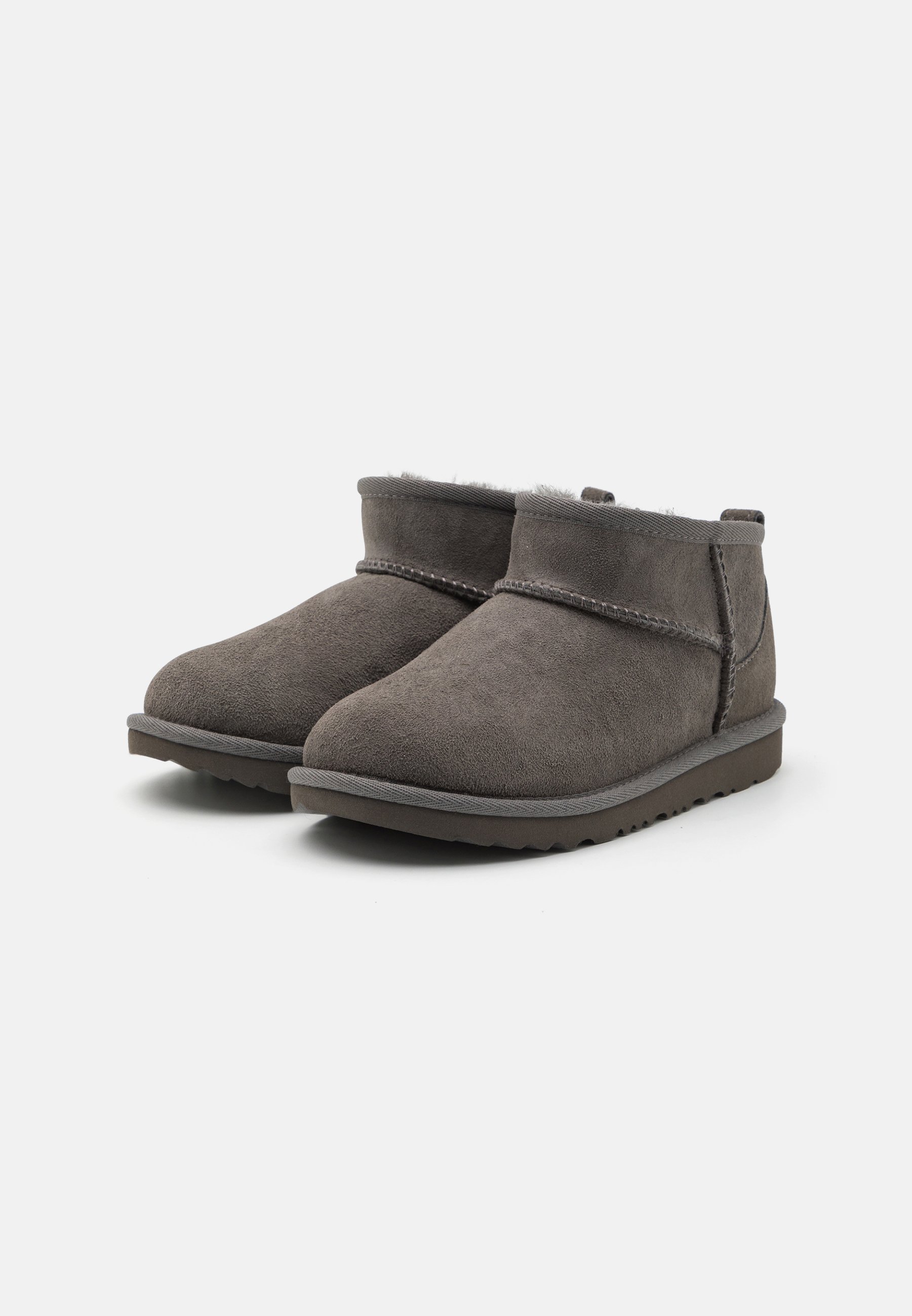 UGG CLASSIC ULTRA MINI UNISEX - Classic ankle boots - grey