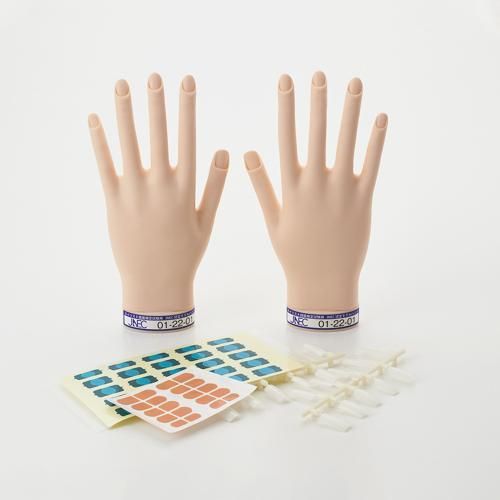 ネイリスト検定 jnec認定モデルハンド 認定ハンド検定セット 滝川