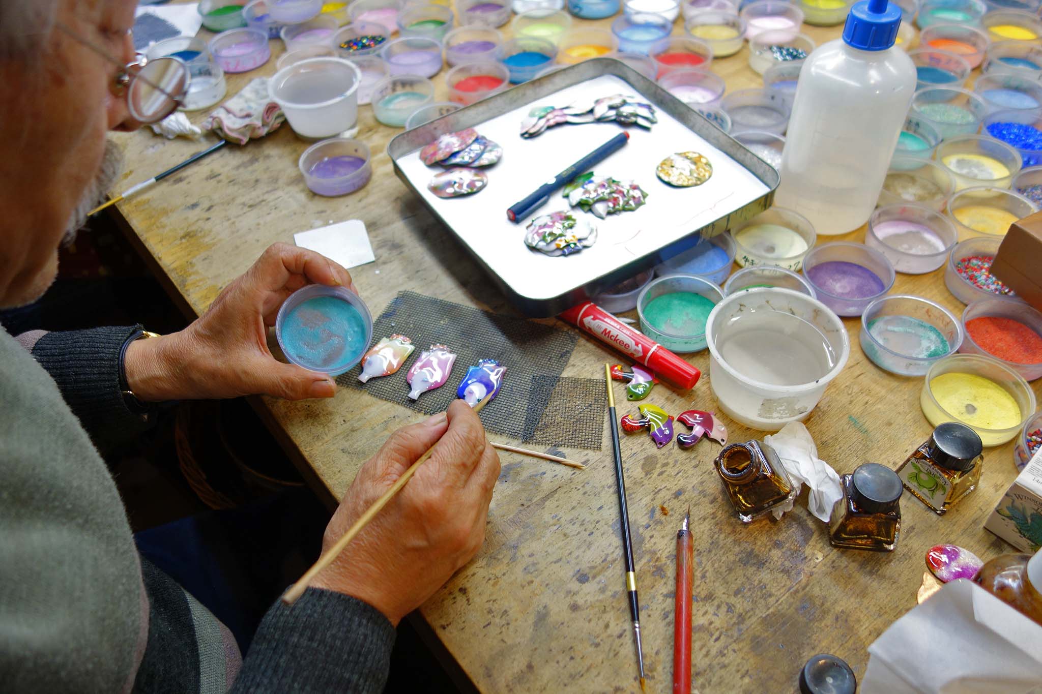 工房の紹介 - 七宝焼の工房Uncle Z(アンクル・ゼット)の公式ショップ