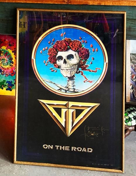 Grateful Dead - 'On The Road 1978' Original Poster (Signed) [1978