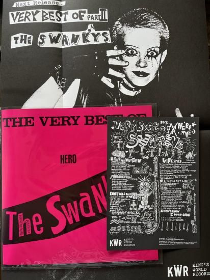 LP】SWANKYS / The Very Best of Hero The Swankys(限定盤ポスター