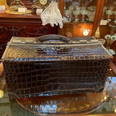 総クロコダイル レザートランク (Doctor'sbag)