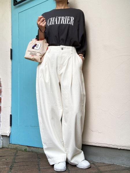 QTUME】デニムコクーンタックパンツ - Carry On ONLINE STORE