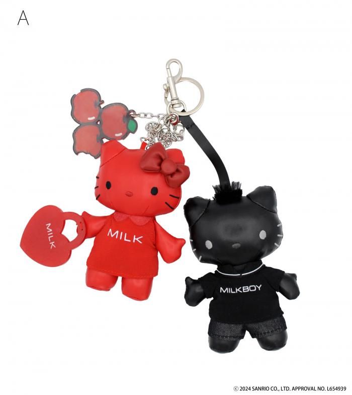 MILK × HELLO KITTY】 HELLO KITTY & DEAR DANIEL keyチャーム