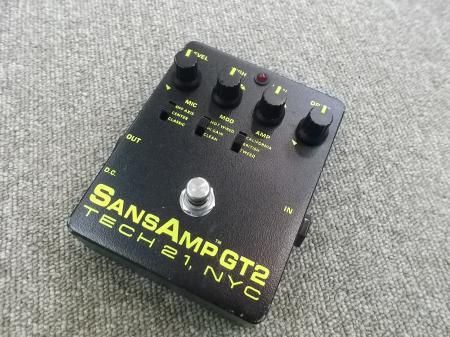 中古品 Tech 21 SANSAMP GT2 アンプシミュレーター