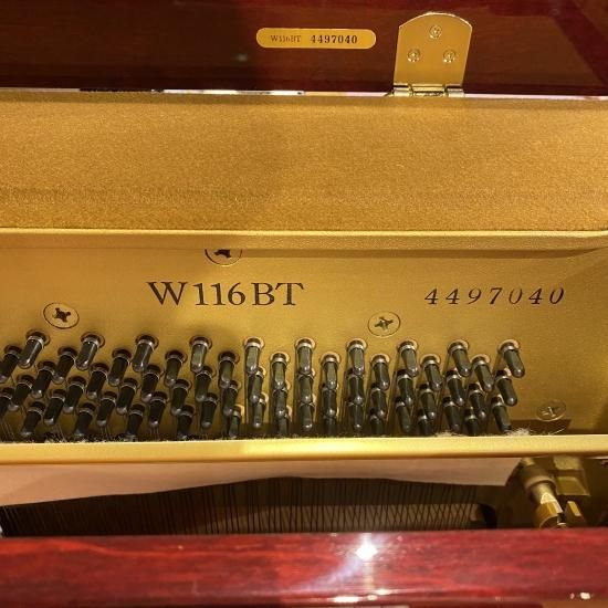 YAMAHA W116BT アップライトピアノ | 中古ピアノ | 販売価格 | ムサシ楽器