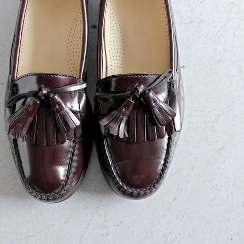 SALE 20%OFF- [COLE HAAN] コールハーン タッセルローファー キルト