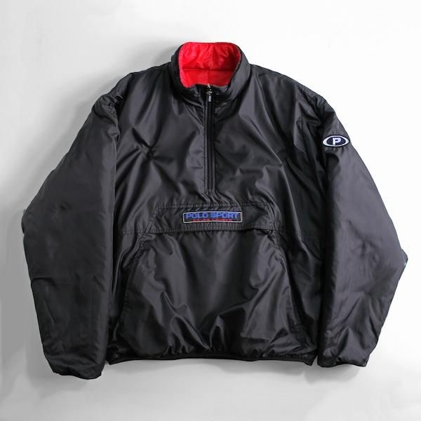 プライスダウン] 90's ポロスポーツ リバーシブル プルオーバー