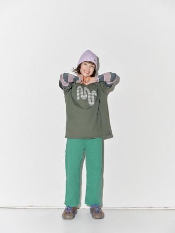 30%off AW25 Main Story LS Tee - Elderberry Stripe 14Y - KINUANDKOTTA