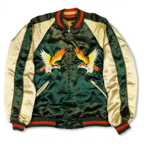 フルカウント FULL COUNT スカジャン 2094HW エイジング Hawk & Dragon