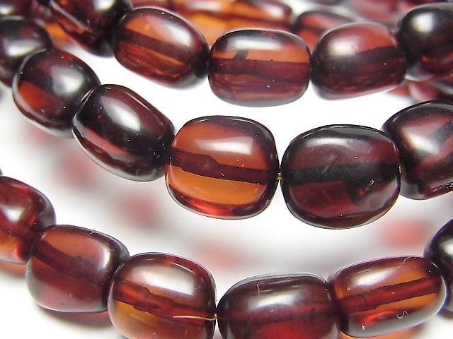 バルティックアンバー（琥珀） タンブル ブレスレット｜天然石ビーズの