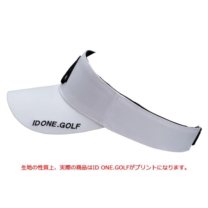 ID ロゴ サンバイザー ホワイト - スキー用品通販 スキー板