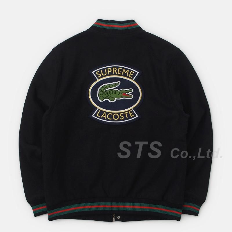 Supreme/LACOSTE Wool Varsity Jacket - UG.SHAFT