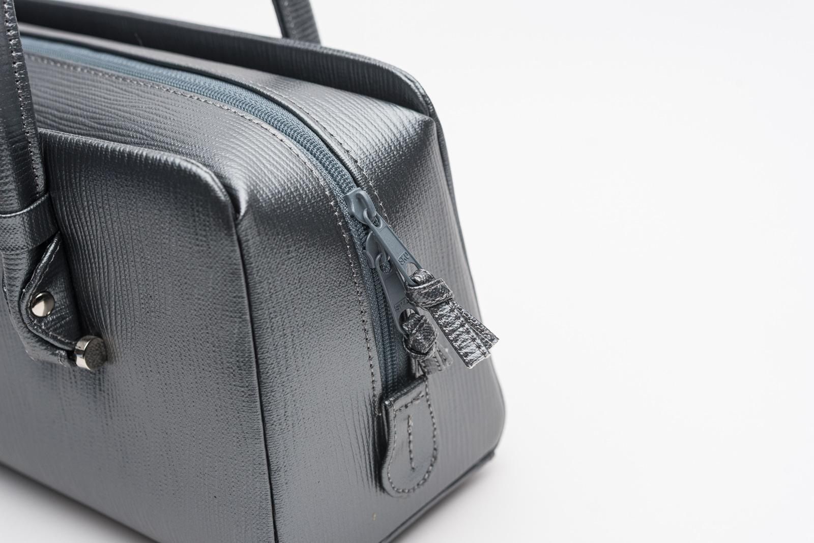 新品 利休バッグ 和帆布 グレー - からん::アンティーク着物