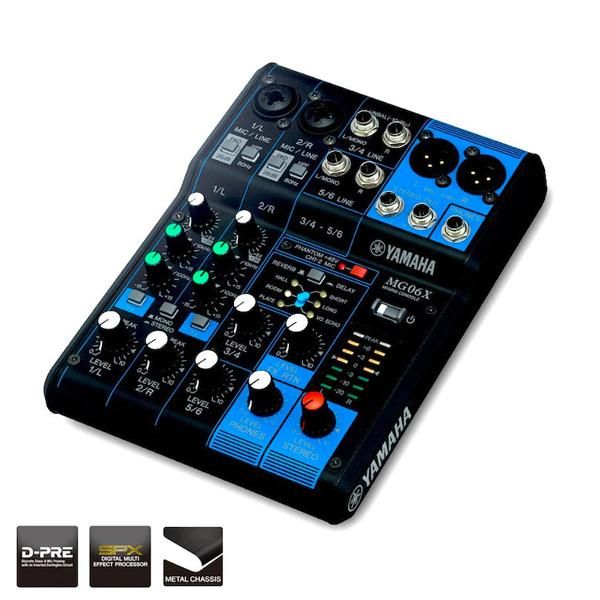 YAMAHA『MG06X』6chミキサー