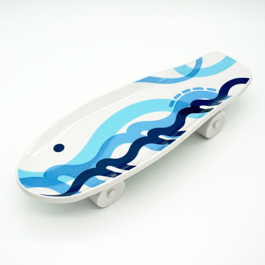 九九谷 × KAMI スケボー皿 - ZAKAI Store