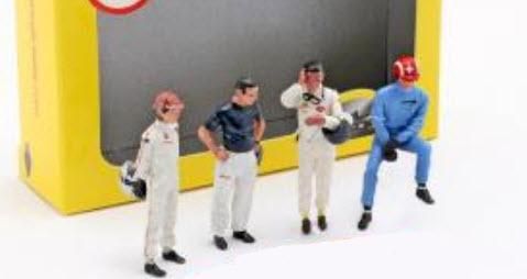 LeMansMiniatures COFL143001M 1/43 フィギュア レーシング ドライバー