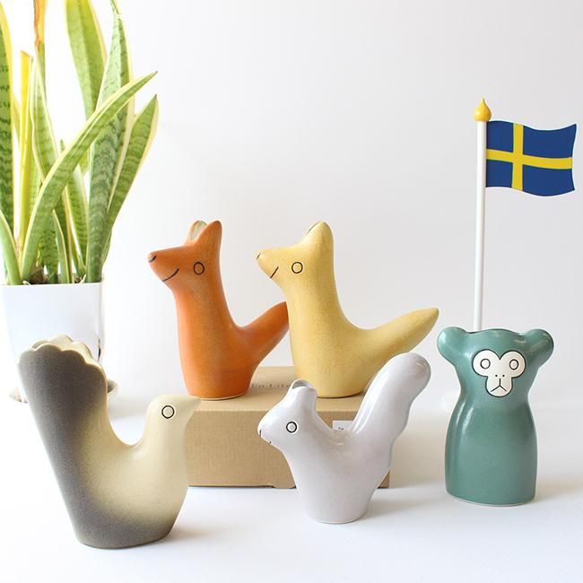 Keramikstudion×鹿児島睦 / En Liten Van（小さな友達）FOX（キツネ