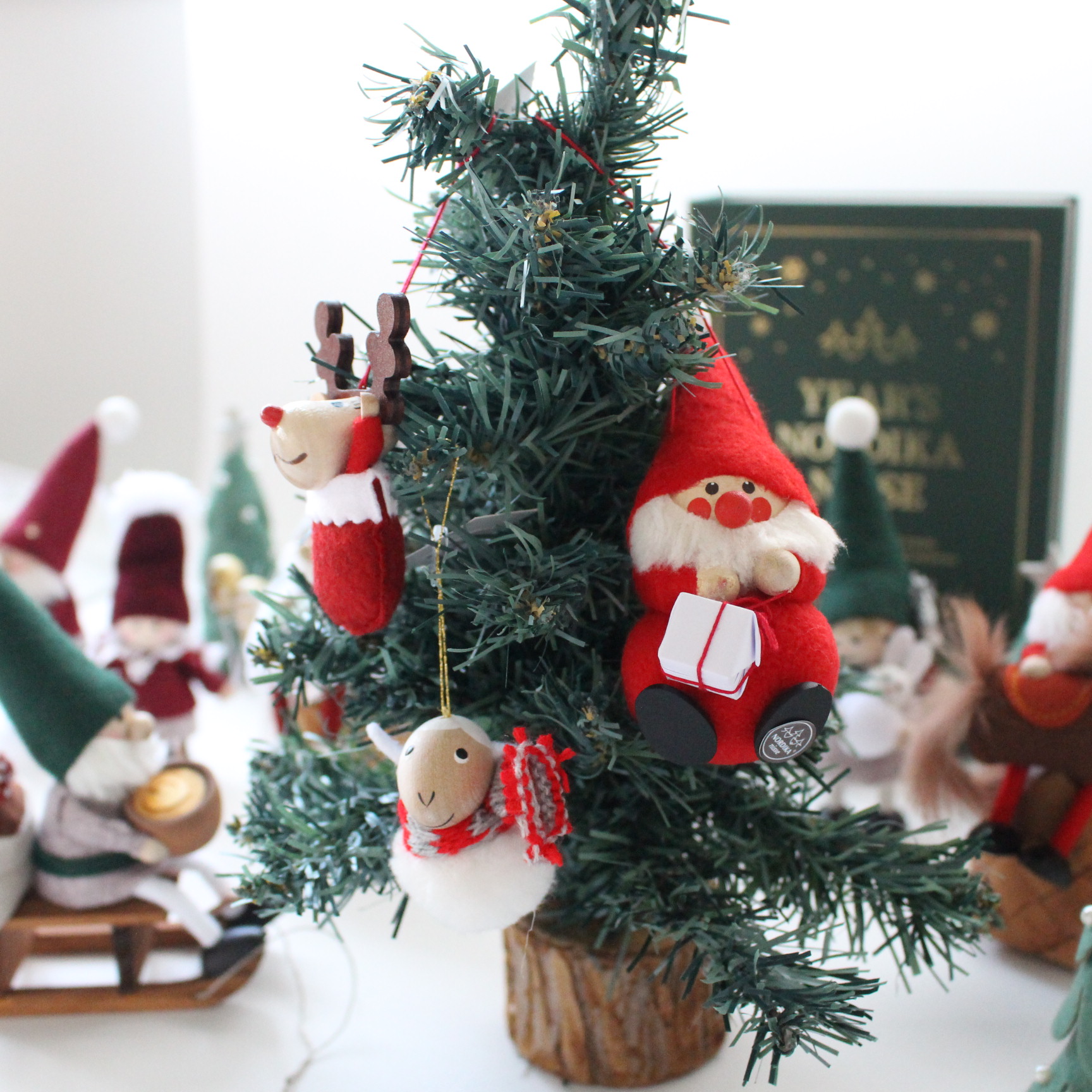 新アイテム】幸せを運ぶ妖精 ノルディカニッセ オーナメント（サンタ