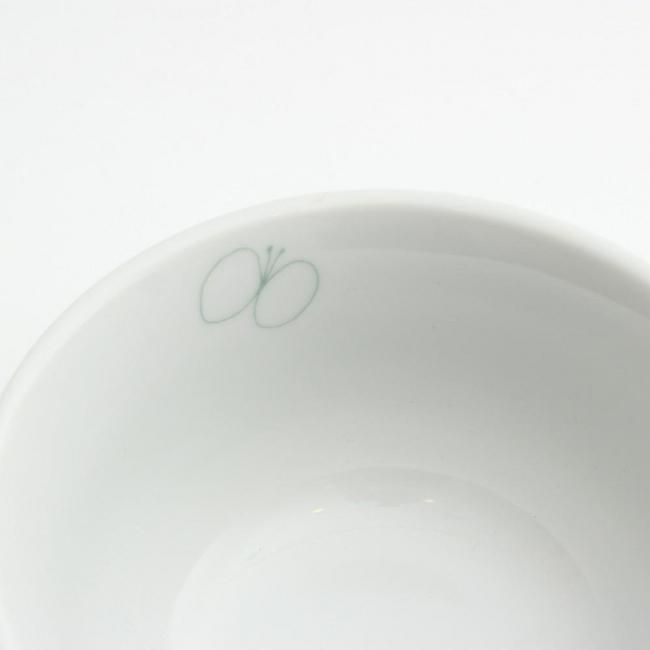 ミナペルホネン×PASS THE BATON モーニングカップ（ミントグリーン