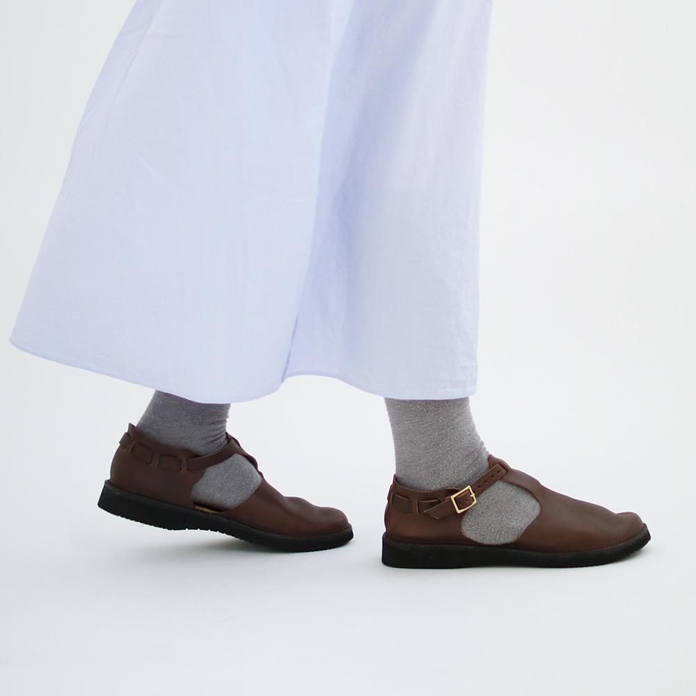 Aurora Shoes | Tストラップレディース 2colors