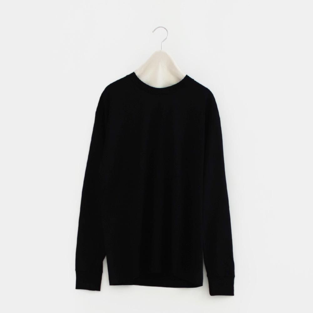 Comoli | コットンジャージ長袖Tシャツ 2colors