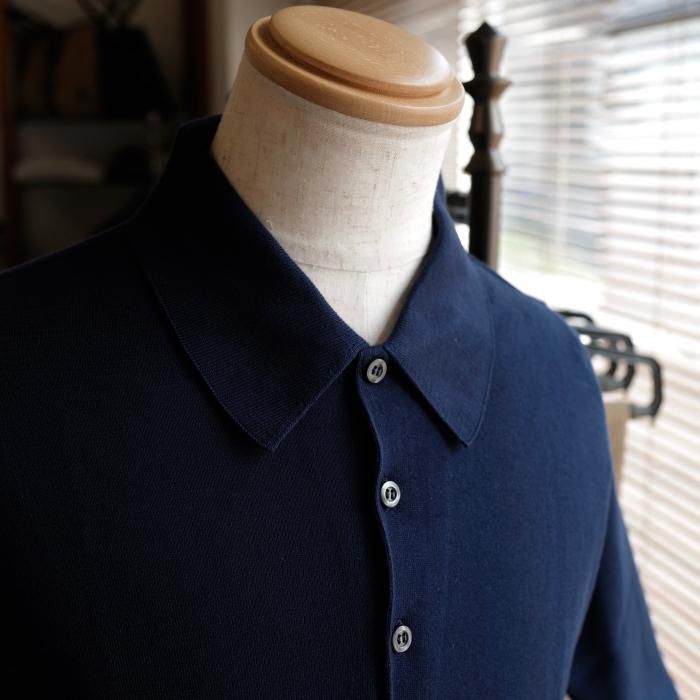 JOHN SMEDLEY】「FINCHLEY」30Gシーアイランドコットン ロングスリーブ