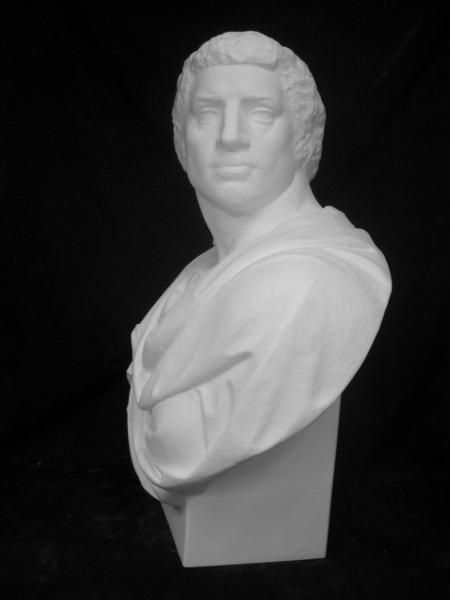 K-108 ブルータス胸像 - 日本で唯一の石膏像専門ショップ「石膏像