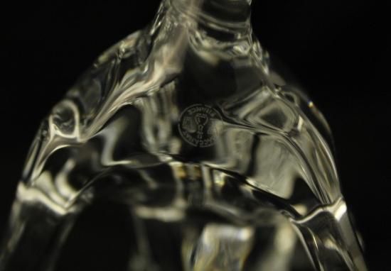 Baccarat バカラ アート ガラス タンガニーカ チーター ヒョウ