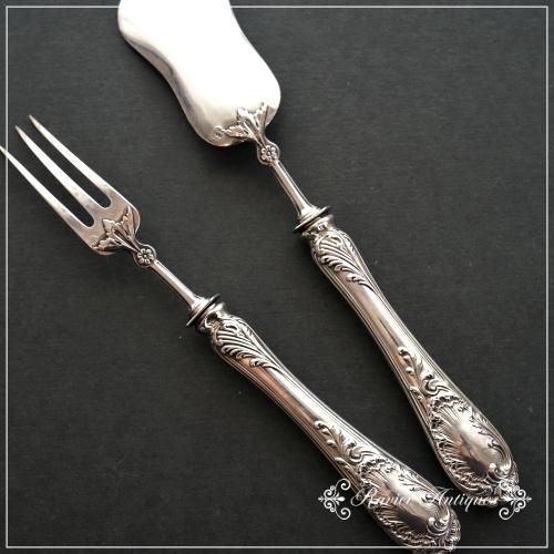 AntiqueSilver！とても素敵な純銀製カトラリーセットです♪