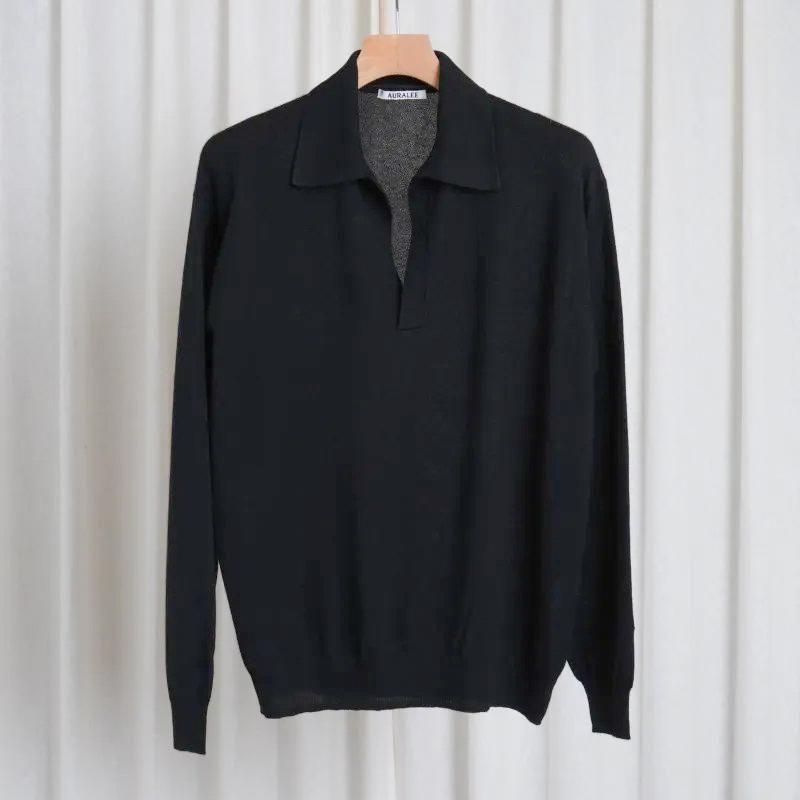 26S/S】【AURALEE オーラリー】SUPER FINE CASHMERE SILK KNIT SKIPPER