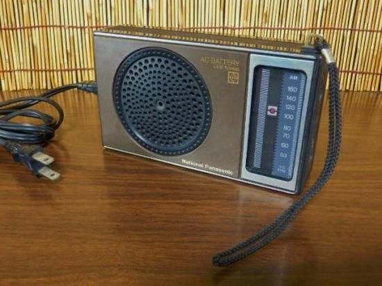 ナショナル パナソニック ラジオ R-143 - 「宝の森」昭和レトロ雑貨