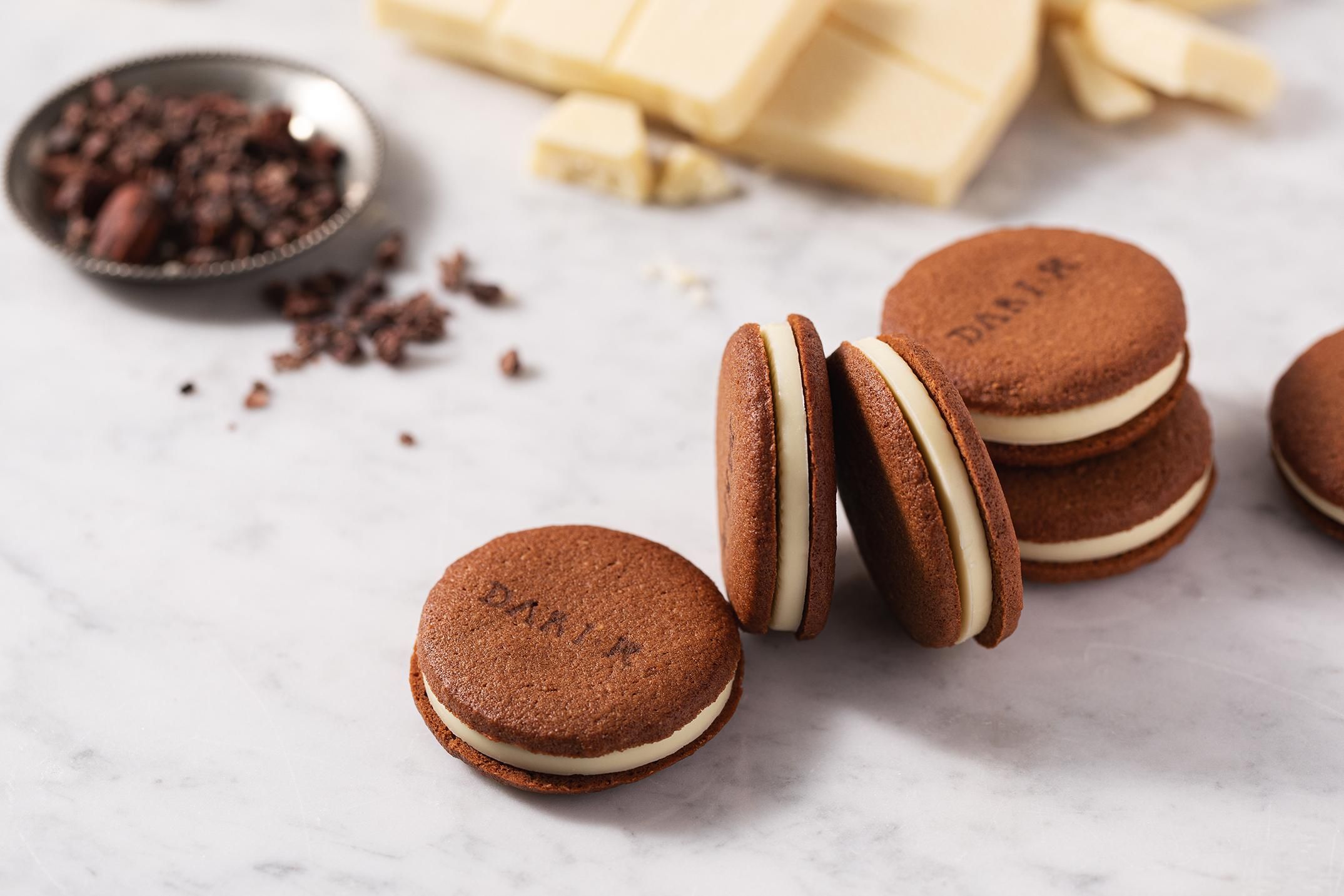 カカオサンドクッキー(2枚/ホワイト・抹茶)10箱セット