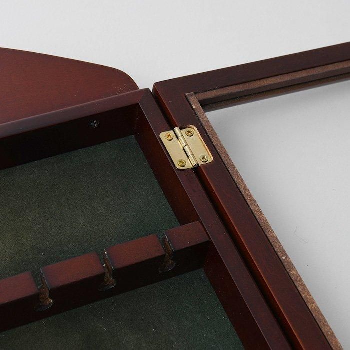 旅行先で買い集めたスーベニアスプーン12本セット 木製ラック付き