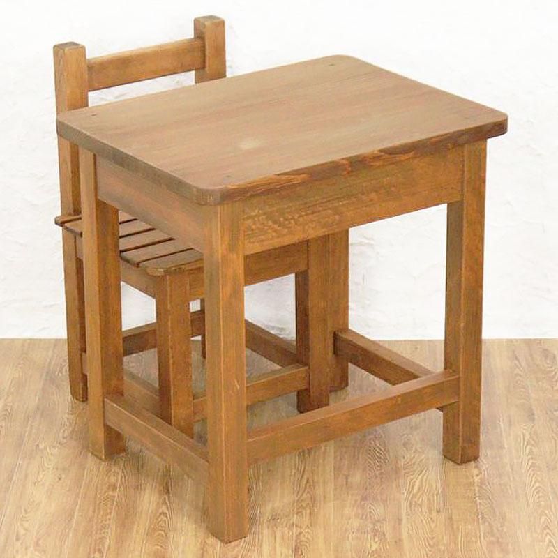 スクールデスク＆チェア 学校の机 椅子 レトロ家具 教室 ヴィンテージ