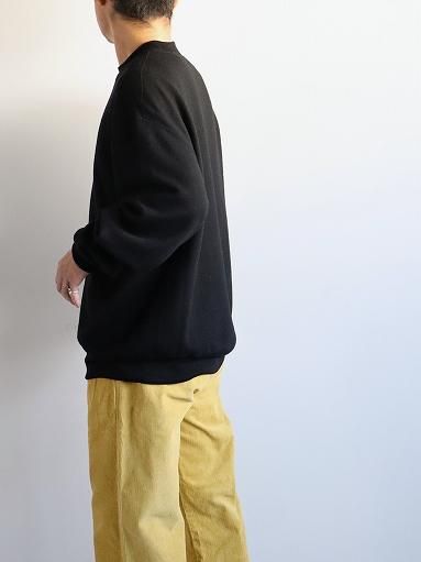 Cale (カル) スーパー120 エアーウール裏毛 プルオーバー (C243U04B01)