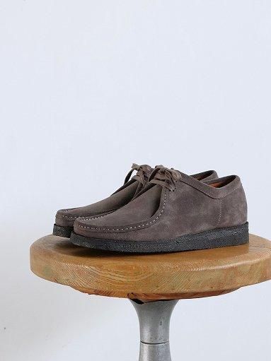 Padmore & Barnes / P204 ORIGINAL LOW SUEDE - DARK GREY (パドモア