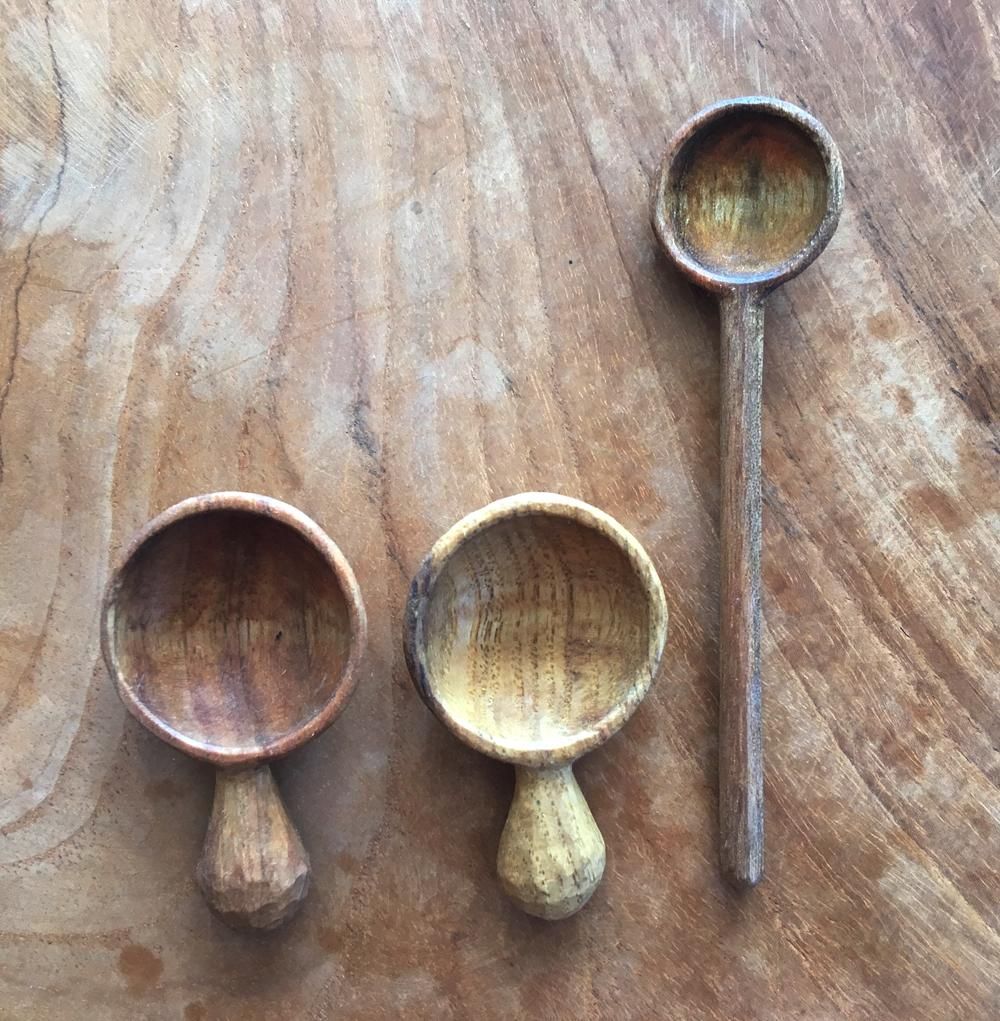木のものギフトセット 手づくりスパイススプーン3点セット - みたけ
