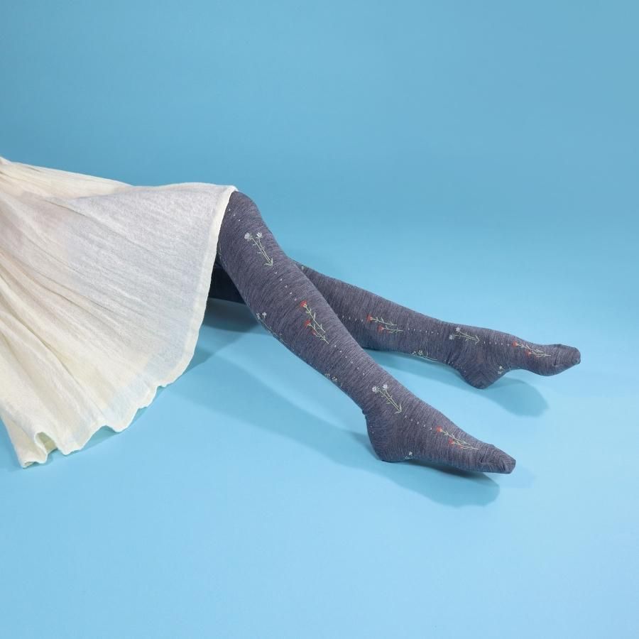 KURI BOTELLA / タイツ flower garden | クリ ボテラ | KURI BOTELLA